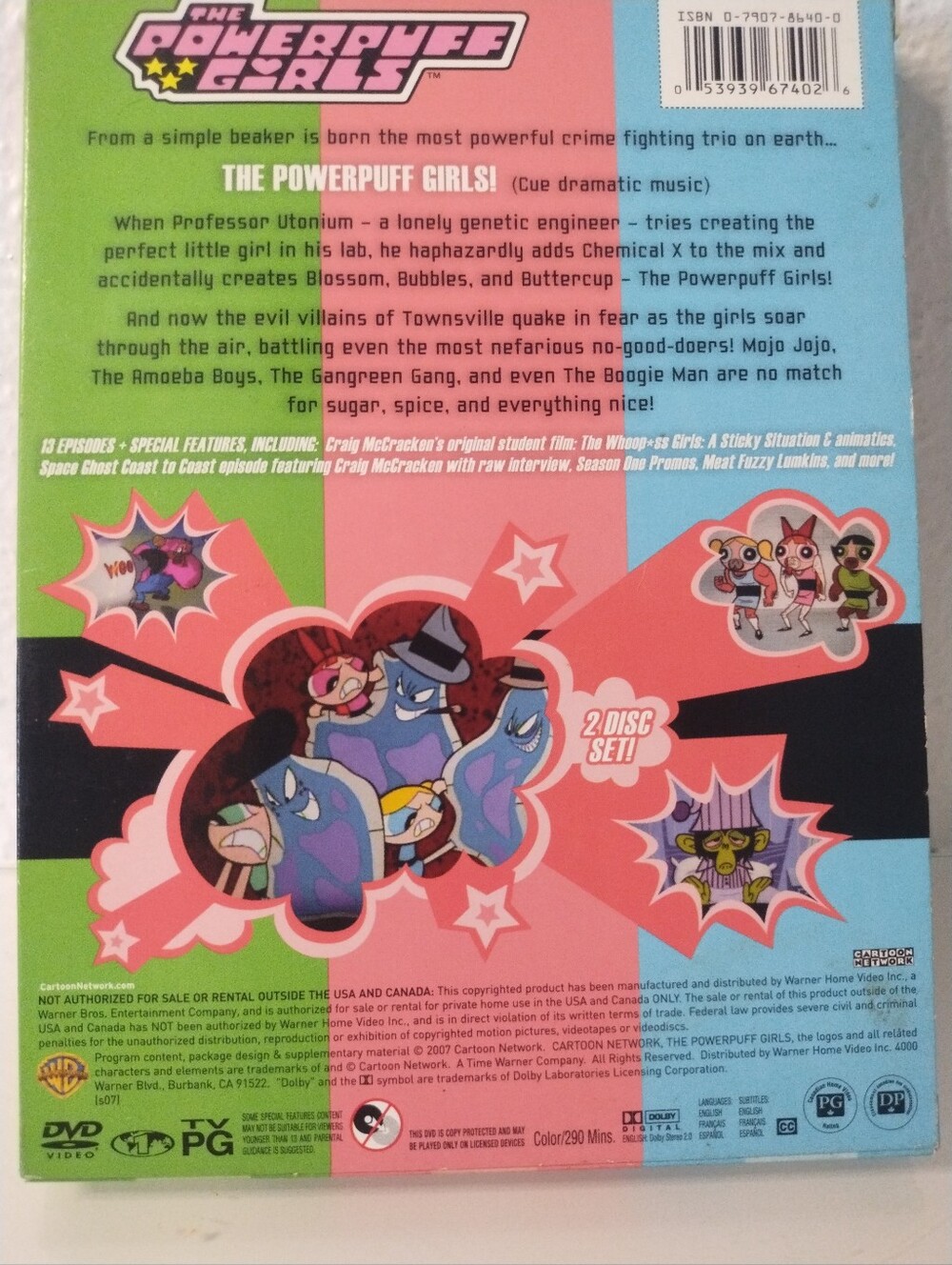 The Powerpuff Girls: The Complete First Season Collector Series 2-disc DVD set - Picture 4 of 5